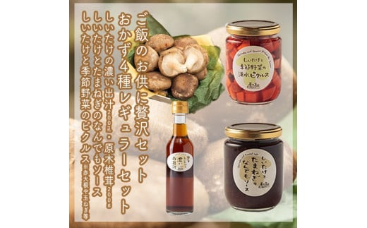 ご飯のお供に贅沢セットB。おかず４種レギュラーセット【家庭用 自宅用 贈答品 贈答用 ギフト お取り寄せ お中元 お歳暮 贈り物 お祝い 神奈川県 小田原市 】