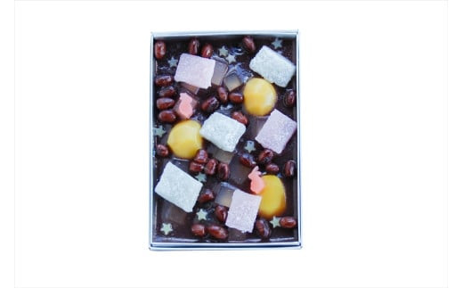 【うさぎや星が夜空に浮かぶ“進化系ネオ和菓子”】夏の夜空に見立てた“あんみつ風“水羊羹「天の川」 創業昭和10年 小田原 伊勢屋〈出荷時期:2025年6月15日～2025年8月31日〉【 和菓子店 神奈川県 小田原市 】