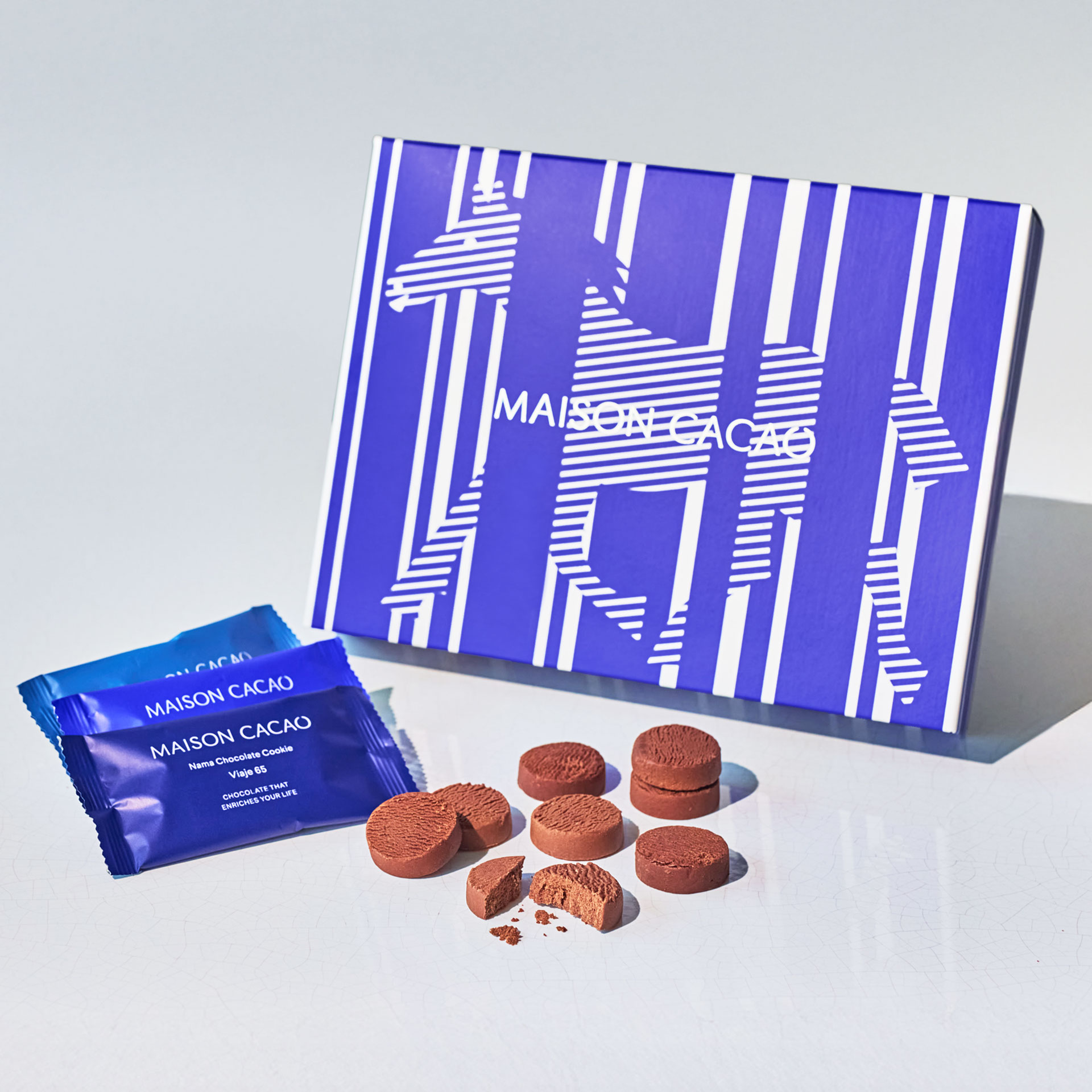 【ふるさと納税】MAISON CACAO メゾンカカオ 生チョコクッキー 3種12袋セット（各4袋）TERROIR 個包装 チョコレート菓子 神奈川県茅ヶ崎市