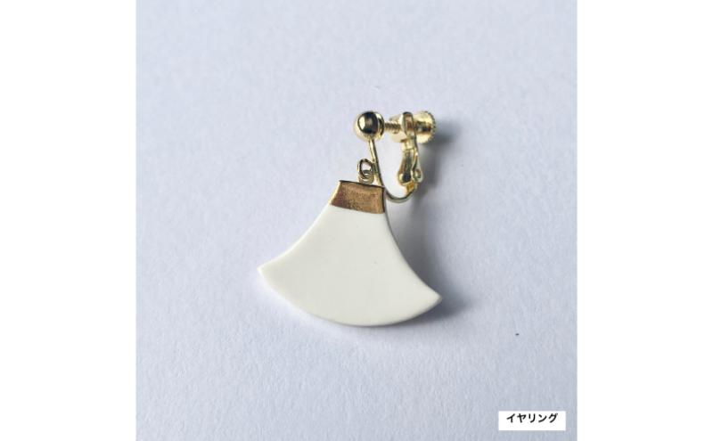 【ふるさと納税】茅ヶ崎市 湘南 陶磁器 ピアス 上品 かわいい レディース ギフト プレゼント 誕生日 母の日 お祝い サマーギフト ゴールド 金 アート アクセサリー Artopus.SHONAN イヤリング 富士 レッド
