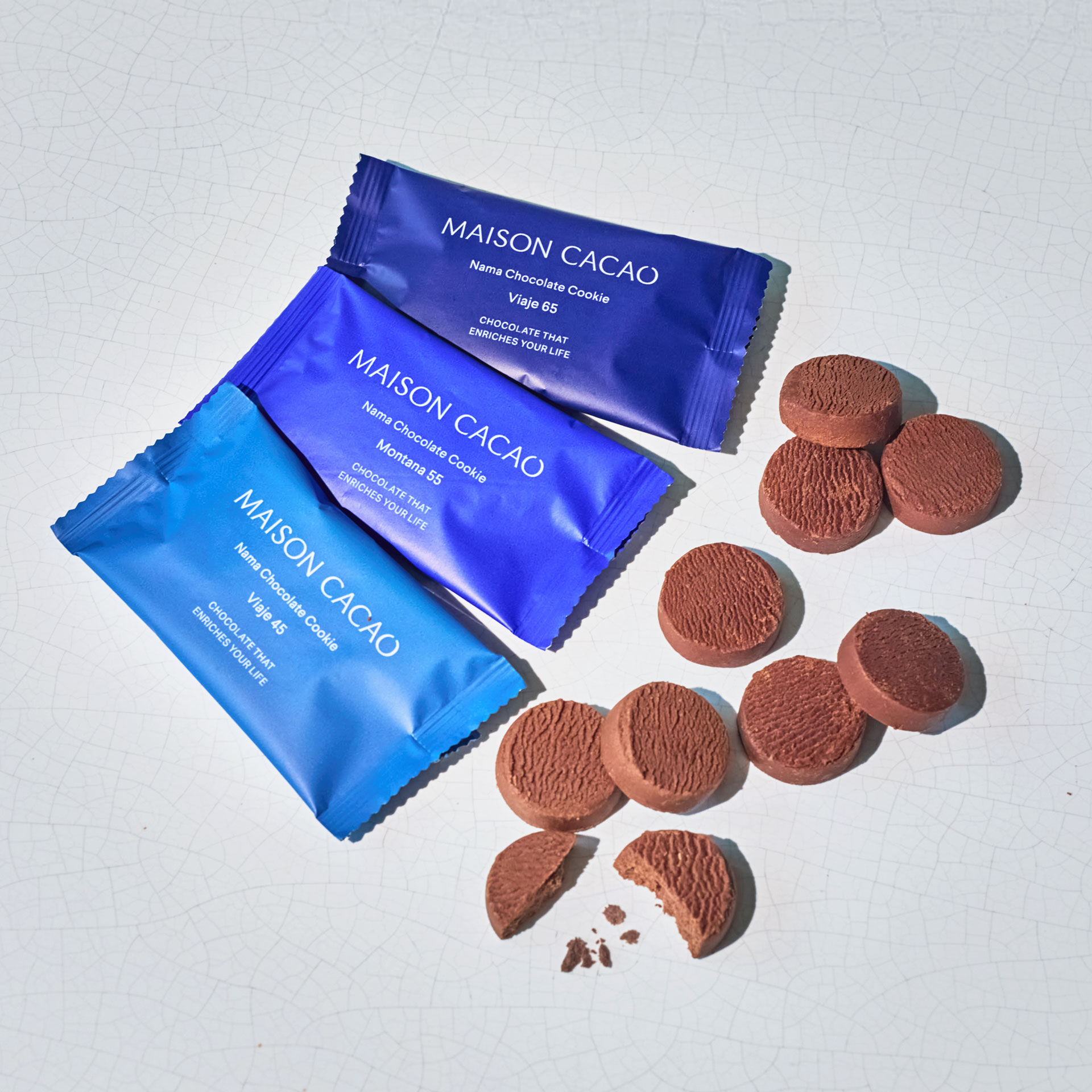 【ふるさと納税】MAISON CACAO メゾンカカオ 生チョコクッキー 3種24袋セット（各8袋）TERROIR 個包装 チョコレート菓子 神奈川県茅ヶ崎市