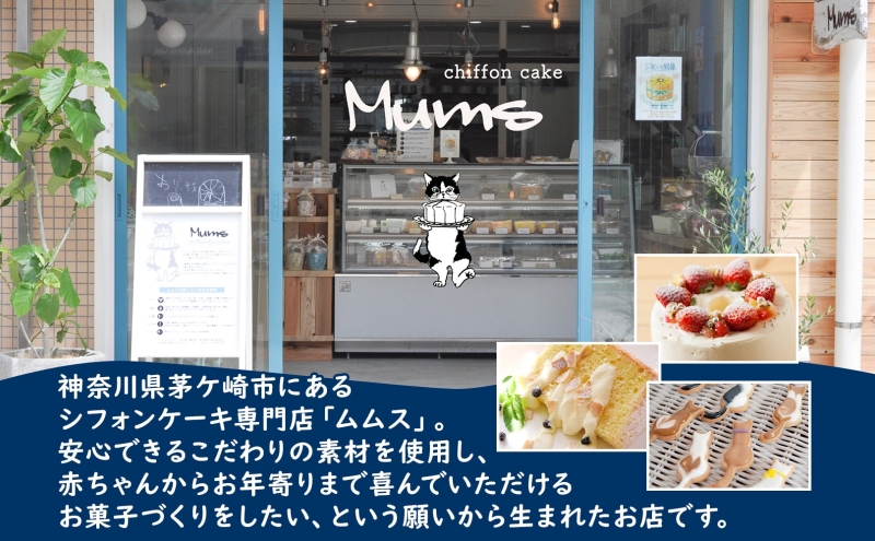 シフォンの結晶 しっとりふわふわ シフォンケーキ 10種 プレーン ロイヤルミルクティー トリプルチョコレート バナナ オレンジ キャラメルマーブル シフォン お菓子 おやつ ギフト 送料無料 神奈川県 茅ヶ崎市