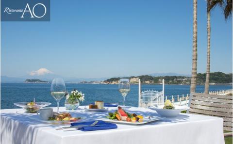 【リビエラ逗子マリーナ】レストラン食事 (AO・マリブファーム)、マリブホテル宿泊利用ギフトカードA〈9,000円分〉