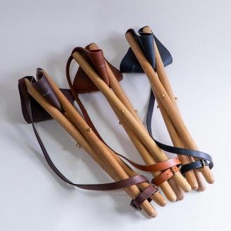 WOODWORK CENTER　WWCキャンプスツール ダークブラウン