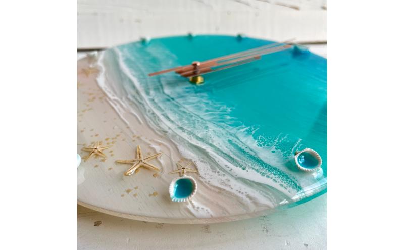 壁掛け時計 【そら色】インテリア 逗子市  ヤマサキフミコ