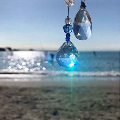 【インテリアグッズ】Zushi　太陽と海のサンキャッチャー