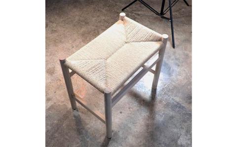 ペーパーコードスツール（ナチュラル）【ブラック】