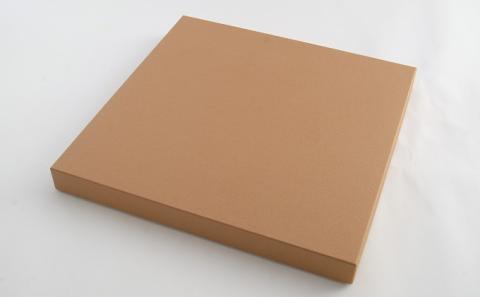 逗子茜工房　鎌倉彫　尺丸盆　柿（カキ）