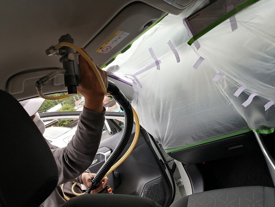 ウイルス侍　車内抗菌抗ウイルスコーティング