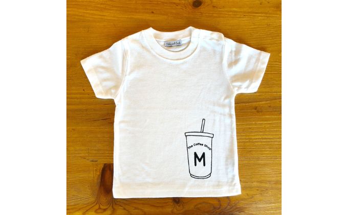 3人兄弟姉妹でおそろい/コーヒーカップ S×M×L プリント/ Tシャツ3枚組ギフトセット【出産祝い・誕生日・ギフト・プレゼント】（80cm×90cm×130cm）