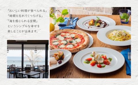 シーサイドイタリアンカンティーナ なぎさ橋珈琲 お食事券B 6000円分 オーシャンビュー レストラン カフェ 逗子海岸 テラス席 ランチ ディナー