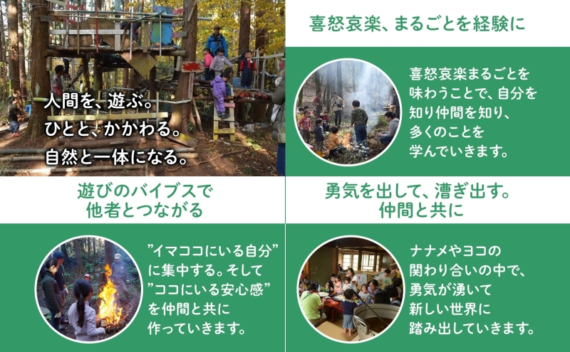 原っぱ大学 割引チケット 9000円分 体験 チケット フィールドワーク レジャー お出かけ スポット 親子体験 リフレッシュ デジタルデトックス リトリート 山 海神奈川県 逗子市
