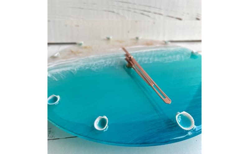 壁掛け時計 【そら色】インテリア 逗子市  ヤマサキフミコ