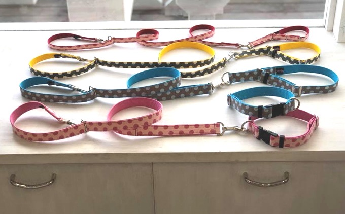 だぁびぃ工房 オリジナル カラー＆リードセット 犬 愛犬 わんこ カラー 首輪 ワンタッチカラー セミチョークカラー リード オリジナル カスタマイズ バリエーション 選べる トレーニング 送料無料 神奈川県 逗子市