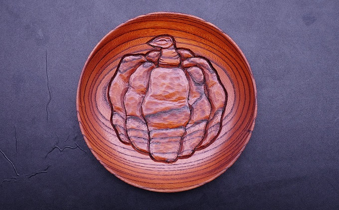 逗子茜工房　鎌倉彫　銘々皿（5枚セット）