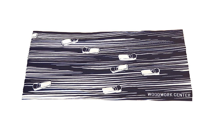 WWC　オリジナル手ぬぐい『鉋（かんな）』