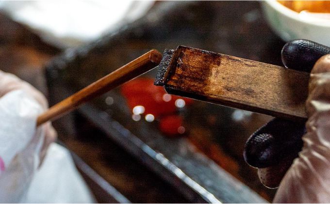 漆塗り（拭き漆）体験コース