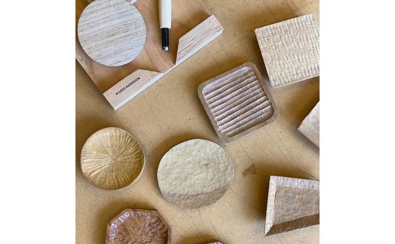 WWC　おうちでたのしむ・くるみ豆皿キット/追加の豆皿４枚