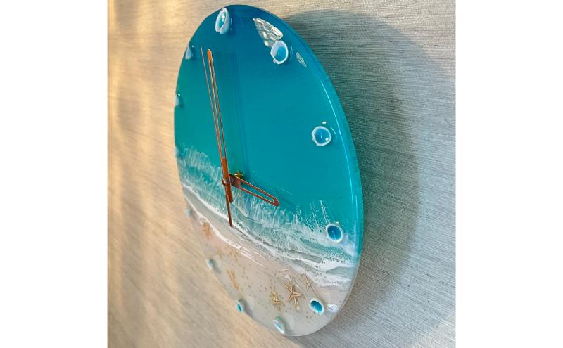 壁掛け時計 【そら色】インテリア 逗子市  ヤマサキフミコ