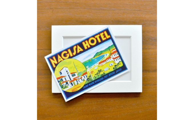 「逗子なぎさホテル」インテリアアート / 2色セット