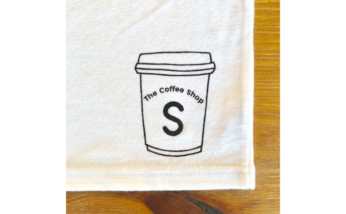 2人兄弟姉妹でおそろい/コーヒーカップ S×L プリント/ Tシャツ2枚組ギフトセット【出産祝い・誕生日・ギフト・プレゼント】（90cm×150cm）