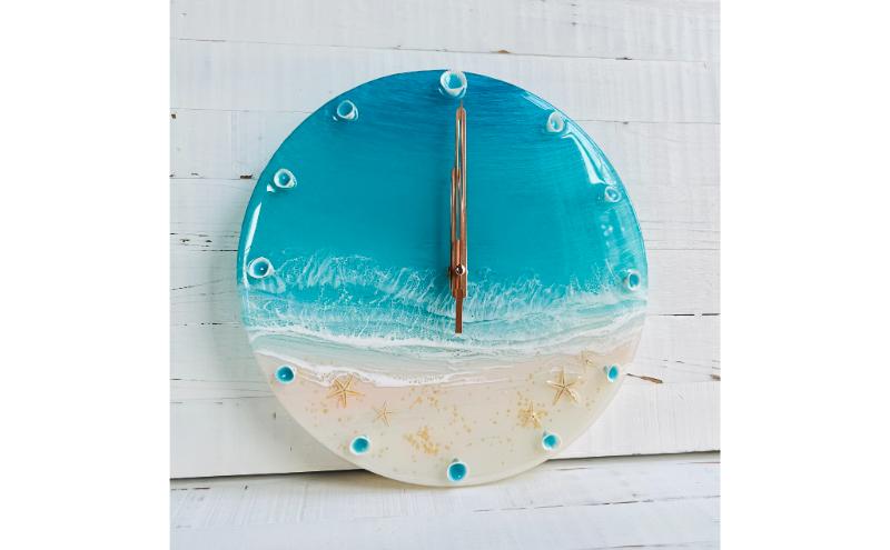 壁掛け時計 【そら色】インテリア 逗子市  ヤマサキフミコ