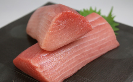 ＜希少部位＞目鉢鮪の背トロ お刺身セット　M005-054