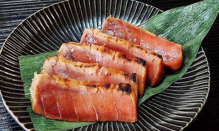 【あぶり好きのためのひと品】ギフト箱入 天然本まぐろ中とろ炙り味噌漬（ayg2101）　M019-005