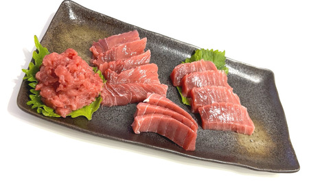 天然本鮪 中トロサク（訳アリ） 2柵　M081-004-03