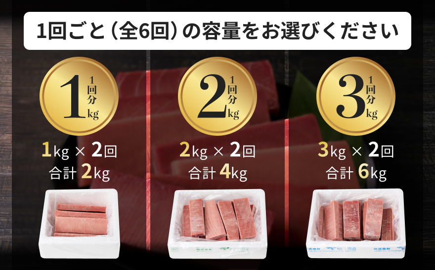 【訳あり】【全2回定期便】【2kgを2回お届け】（徳用）老舗三崎まぐろ問屋から直送！新鮮天然マグロ赤身 2kg　M063-T02