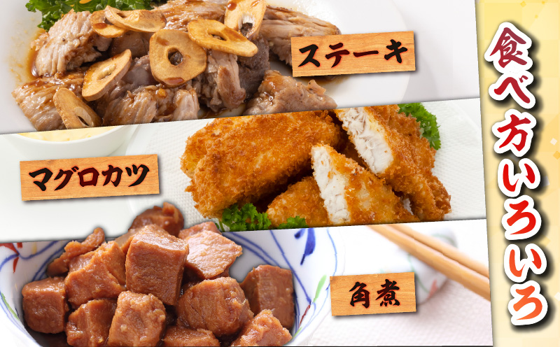 目鉢鮪「尾の身」（皮・骨なし）　M081-003