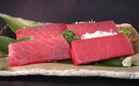 三崎の天然まぐろ赤身 800g・ねぎとろ 100g×5パック（500g）セット　M024-002