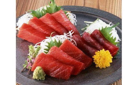 ワンランク上の天然目鉢鮪中とろ・赤身セット 750g　M024-003