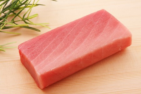 【総量450g】天然メバチまぐろ 中トロ赤身詰合せ　M073-001