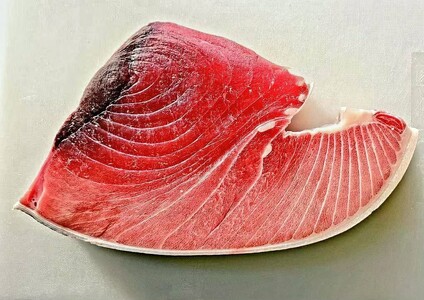 三崎港直送 天然南まぐろ 中トロ・赤身 1kgブロック　M078-001-01