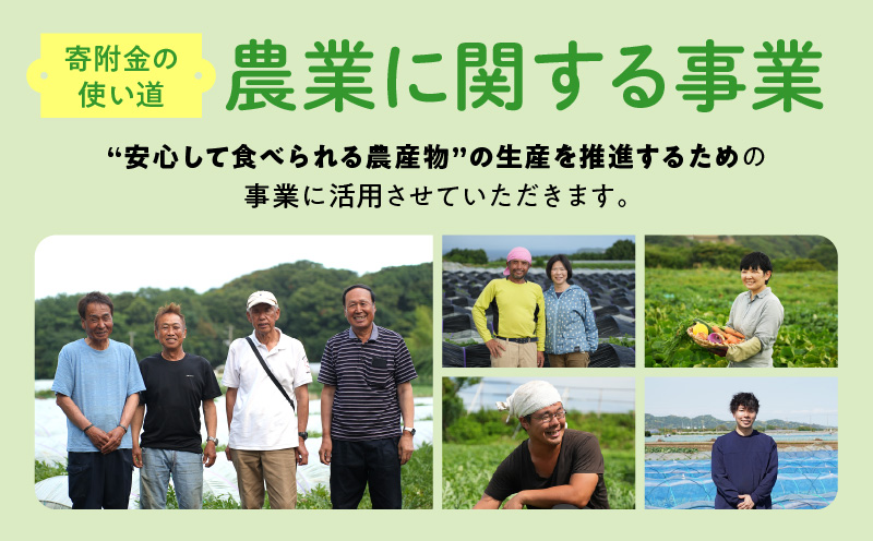 神奈川県三浦市【返礼品なし】応援寄附 農業に関する事業を応援（1,000円）　MN-1000-1
