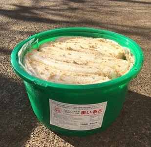 【期間限定・数量限定】三浦のたくあん「まいるど」（大樽18リットル容器入り）　M080-003-02