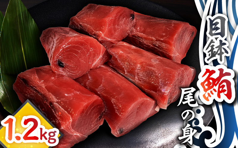 目鉢鮪「尾の身」（皮・骨なし）　M081-003