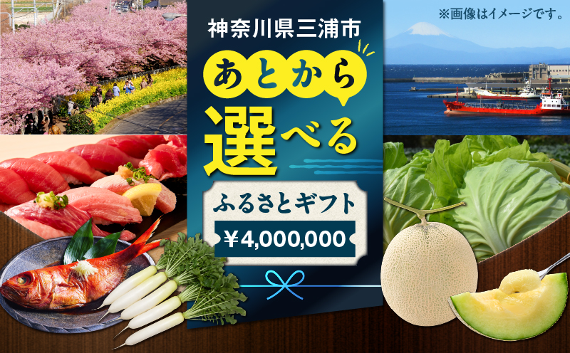 あとからセレクト【ふるさとギフト】400万円　M000-025