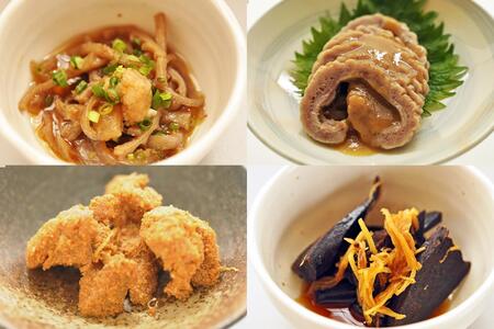 魚音 自家製まぐろの珍味セット　M006-002