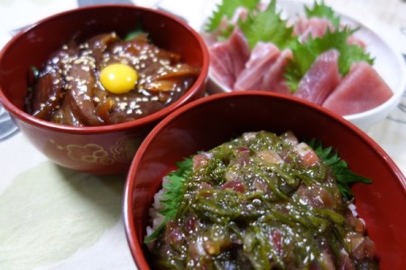 三崎のまぐろバラエティアレンジセット【簡単解凍・おかずに最適】　M012-002