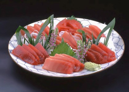 【総量450g】天然メバチまぐろ 中トロ赤身詰合せ　M073-001