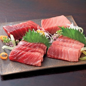 【色よし味よし鮮度よし】三崎まぐろ 中トロ2パック・赤身2パックセット【神奈川県漁連】　M077-008