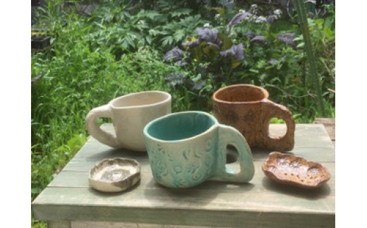 作りたいものを作れる！陶芸体験チケット（1名様分）　M087-001