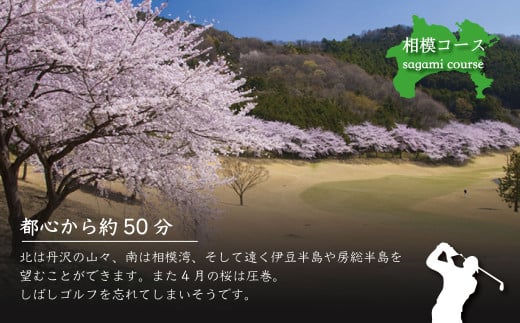 太平洋クラブ相模コースのゴルフプレー補助券(4,000円分）