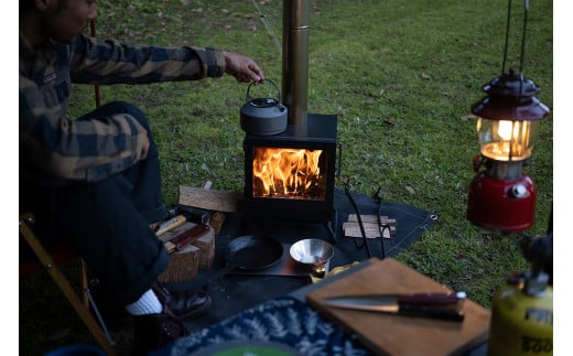BLISS‐mini（ソロキャンパー向け薪ストーブ）