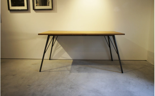 gleam カヌーの古材ダイニングテーブル180(kanoナチュラル)