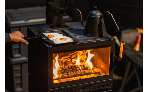 アウトドア用薪ストーブ（ポータブルスタンド付き）ＳＥＴ