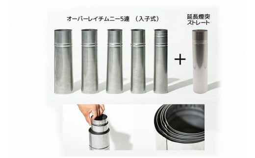 STOKE（サウナストーブ）＋煙突セット