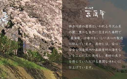豪華焼きたてセット（葉にんにくバーグ９個×３袋・はだの餃子36個×２袋）